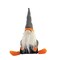 C & F 13.0 Inch Gnome Plush Shelf Sitter Halloween Figurine , Lightweight Halloween Decor Orange Black White